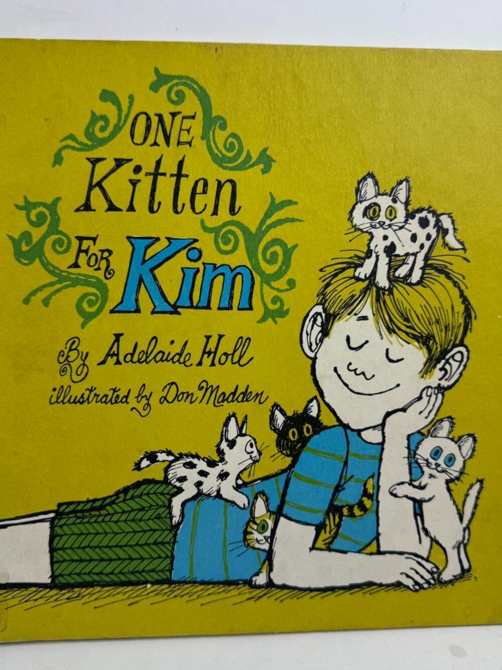One Kitten For Kim Adelaide Holl Don Madden Hardcover Weekly Reader Book
